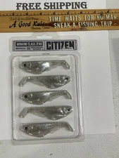 Working Class Zero WCZ Citizen Micro 3.5 Swimbait - GREAT COLOR NEW 5 Pack