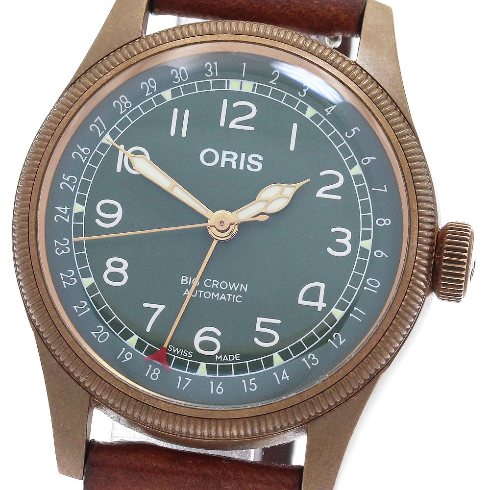 ORIS Big crown 7741-31 green Dial Automatic Men's Watch_983249