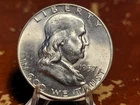 BU 1957 D Franklin Half Dollar UNCIRCULATED 90% Silver