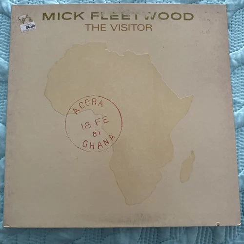 MICK FLEETWOOD The Visitor LP Vinyl 1981 EX Peter Green Fleetwood Mac Beatles