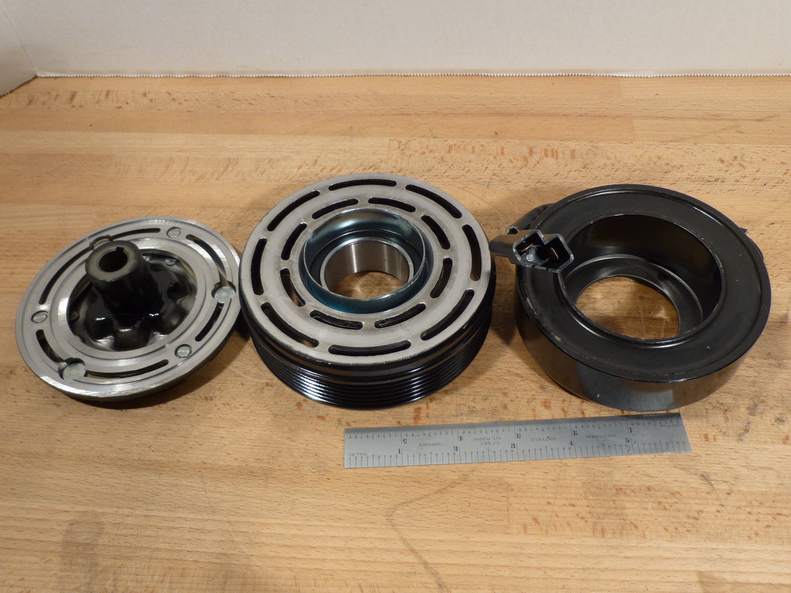 A/C AC Compressor Clutch, 1989-93 Chrysler, Dodge, Plymouth,Maserati T.C., #1414