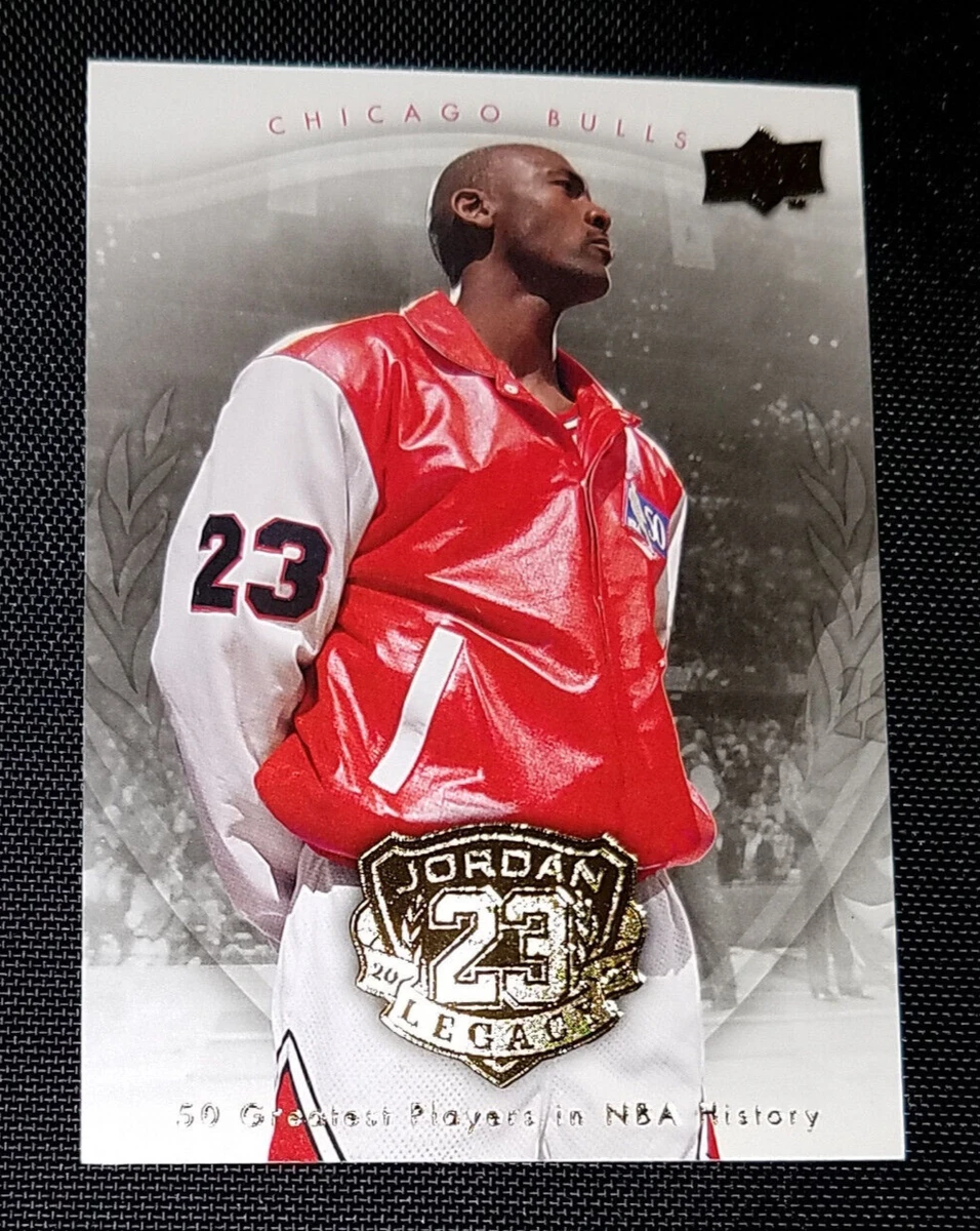 MICHAEL JORDAN 2009 UD JORDAN LEGACY COLLECTION 78 Gold Embossed