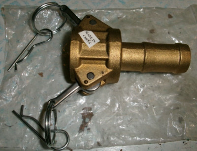 DIXON C-100 BRASS CAMLOCK COUPLING COUPLER FITTING 1'' 250PSI 5CGC9 (BIN176)