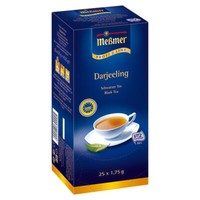 MeßMer Profiline Darjeeling Schwarzer Tee 25 Teebeutel 12Er Pack
