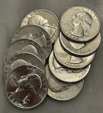 [Lot of 10] - Washington Quarter - 90% Silver Choose How Many Lots of 10!