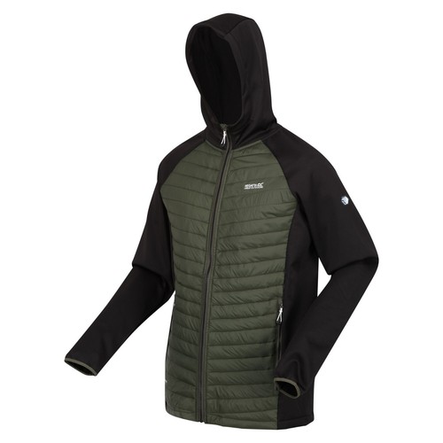 Regatta Andreson Mens Water Repellent Hooded Hybrid Jacket RRP £60 - Picture 5 of 10