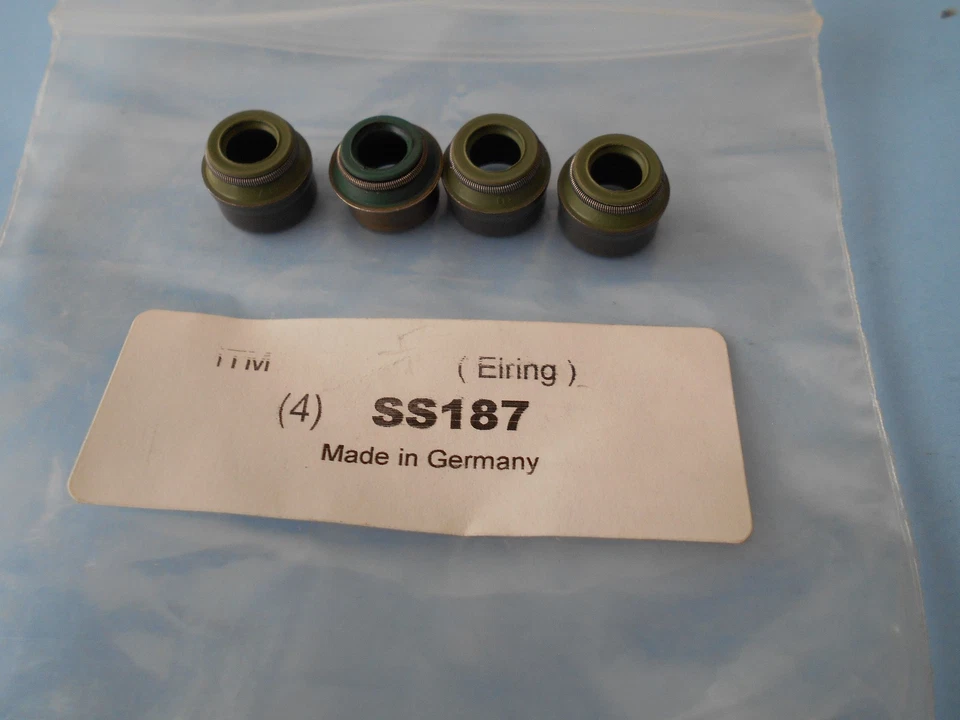 BMW 318i - Mercedes 220 230 Saab 900 - VW 1.8 Juego de (4) Juego de sellos de vástago de válvula Foto 2 de 2