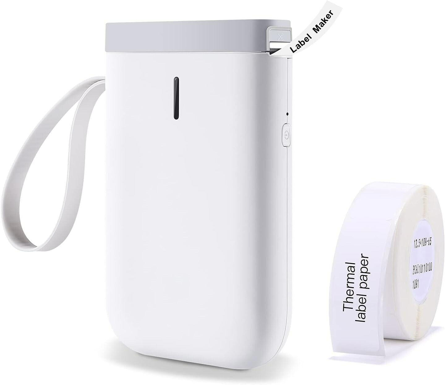 Bluetooth Label Maker D11 with Tape, Portable Wireless Sticker Machine  -image