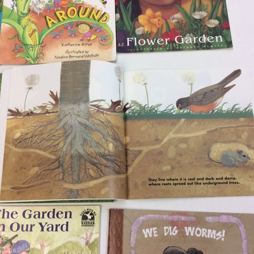 Gardening Trees Earth Care Kindergarten 1st 2nd Grade 9 Picture Book Lot - Picture 4 of 4