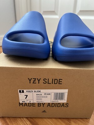 Size 7 - Adidas Yeezy Slide “Azure” 2023 (BRAND NEW  display picture 1