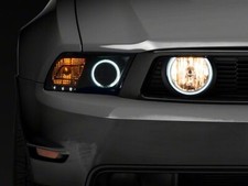 Raxiom Smoked Led Halo Fog Lights Fits 2005-2012 Ford Mustang Gt
