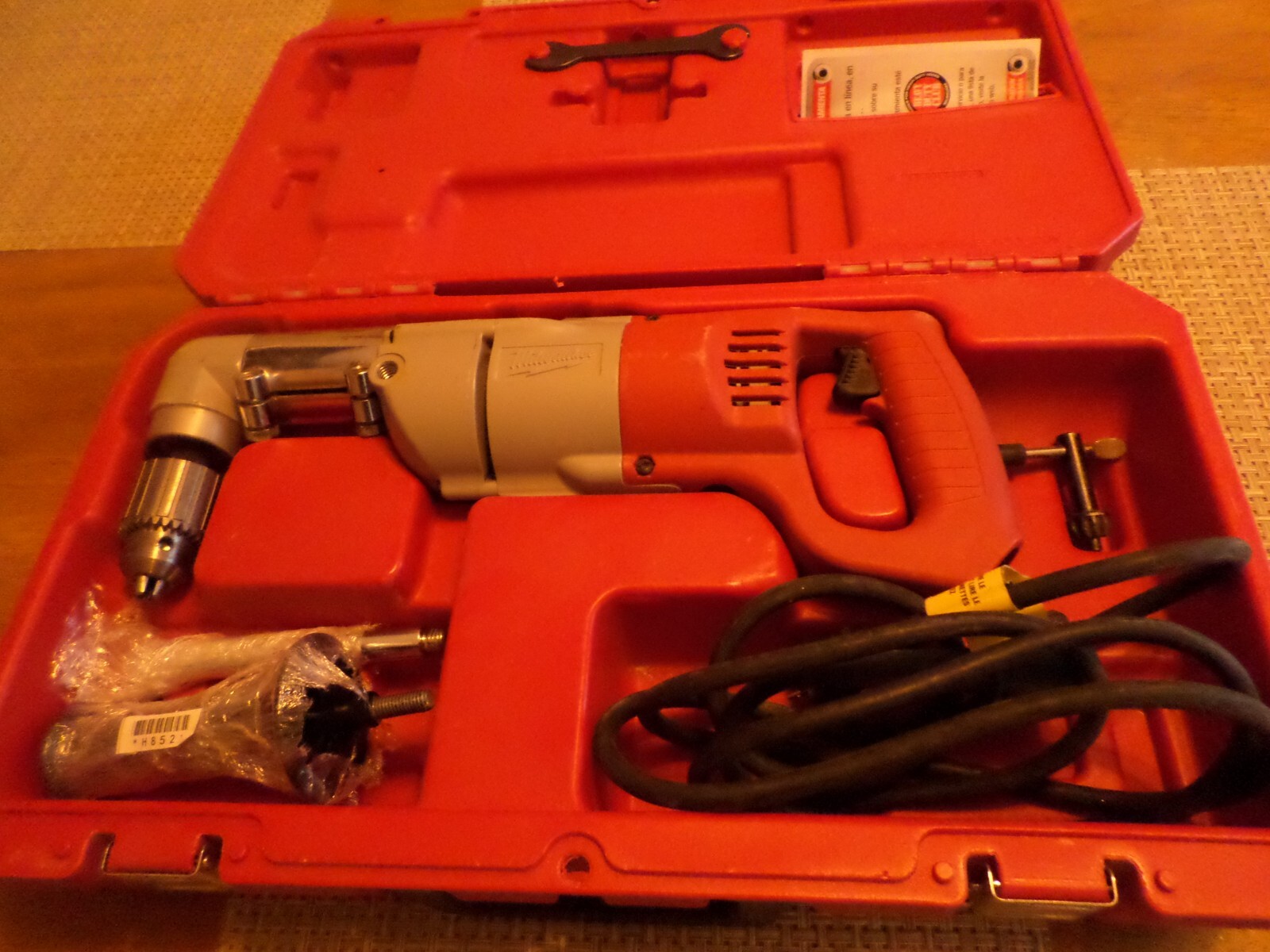 Milwaukee RIGHT ANGLE DRILL 11071 NOS WITH CASE 😁 eBay