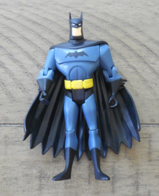 BATMAN The Animated Series 5'' Five Inch Action Figure loose with rubber cape