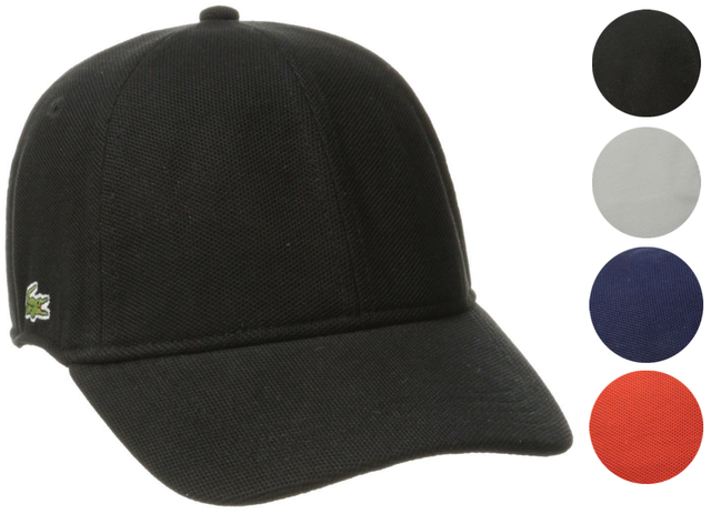 men's cotton piqué cap