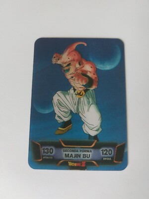 Majin Bu N 157 Dragon Ball Z Super 3D Special Edition Lamincards - Edibas 2013