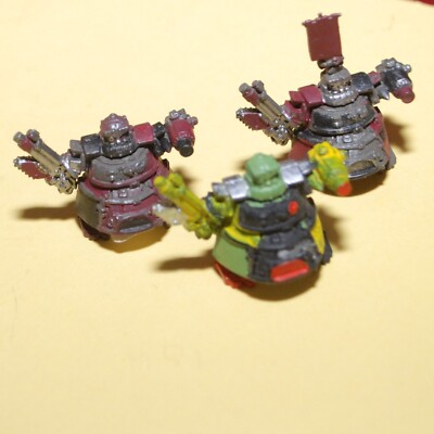 Epic 40k, 40.000 - Orks - 3x Ork Stompa, STompas #B