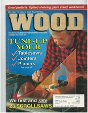 Better Homes  Garden Wood Magazine : October 1996 : Issue  91 1041 