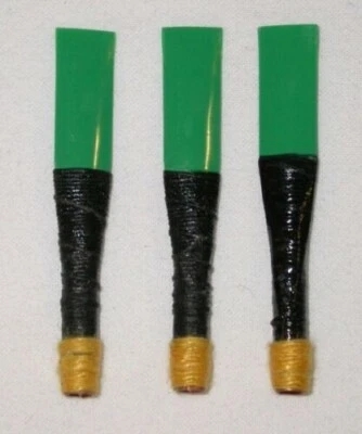 Frazer Warnock 3 pack GREEN Practice Chanter Reeds for Highland Bagpipe pipes