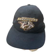 Nashville Predators NHL Hat Blue Baseball Cap One Size Fits SnapBack Adjustable