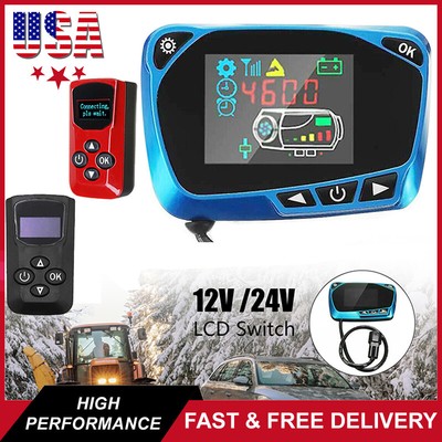 Car Air Diesel Heater LCD Switch Parking Controller/4 Button Remote Control Tool