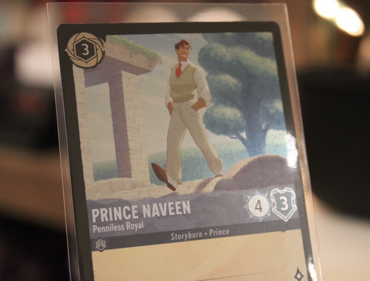 ロルカナ　PRINCE NAVEEN ENC foil 006-009 Prince Naveen - Vigilant First Mate Lorcana Card | Disney
