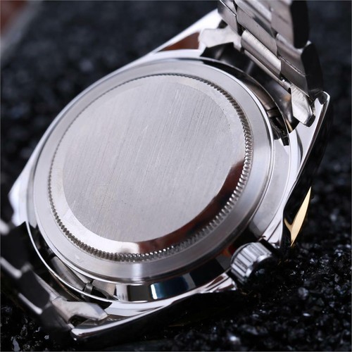 Deerfun Homage Watch Blue Silver Gold Date Watches Top Quality Sale UK Stock - Picture 5 of 6