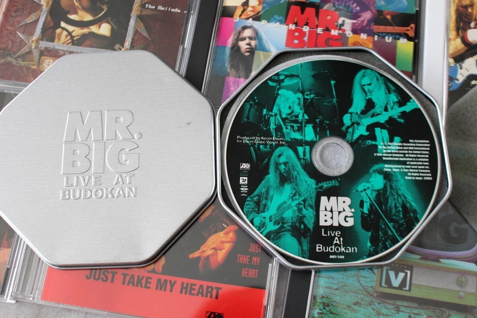 НАБОР x17 Mr.Big Эрик Мартин Япония CD Mr.Vocalist Hey Man лучший низкий как суши - Изображение 2 из 4