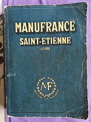 Superbe MANUFRANCE 1955 édition luxe couverture percaline - Livres