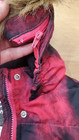 Athletech sz L 10-12 coat jacket spring fall hood with fur GORGEOUS — photo 5
