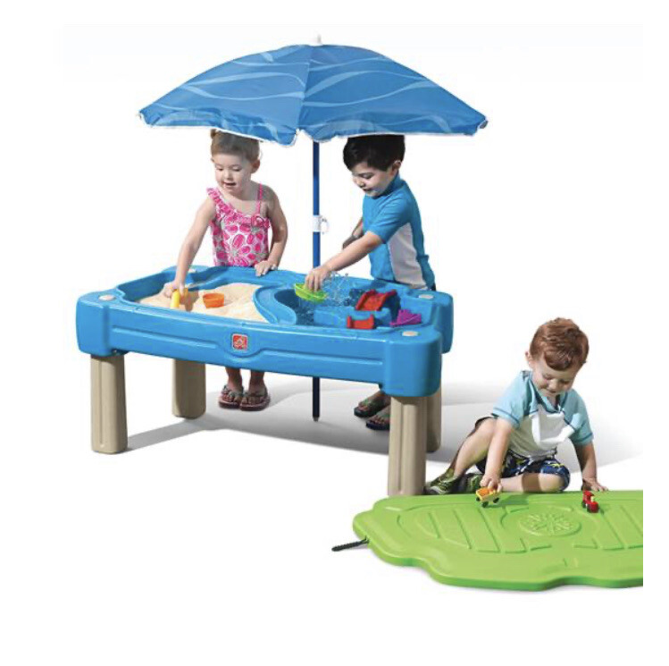 sail away adventure sand and water table