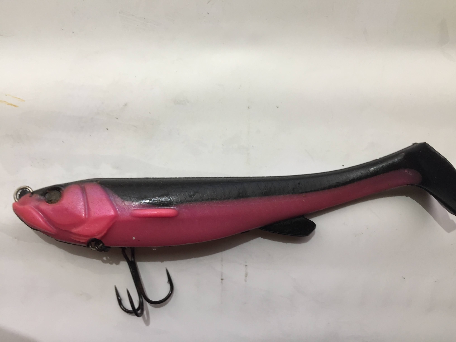 Issei Msa-Uo 140mm 30g Black Pink Used Soft Swimbait Lures Fishing Japan - Image 6