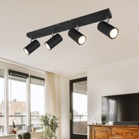 Deckenleuchte Spotstrahler Deckenlampe Esszimmerleuchte Verstellbar 4 Flammig