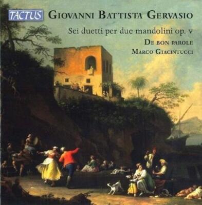 DE BON PAROLE/GIACINTUCCI: GIOVANNI BATTISTA GERVASIO: SIX DUET - CD *BRAND NEW*