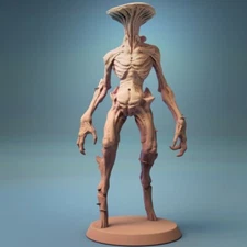 Mushroom soldier miniature | D&D Pathfinder RPG