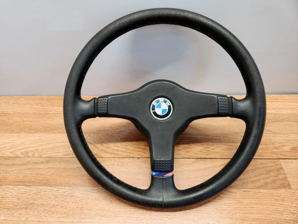 ✅ Volante esportivo M Technic 385mm fabricante de equipamento original BMW E24 E28 E34 528 535 M5 M6 * - Imagem 3 de 4