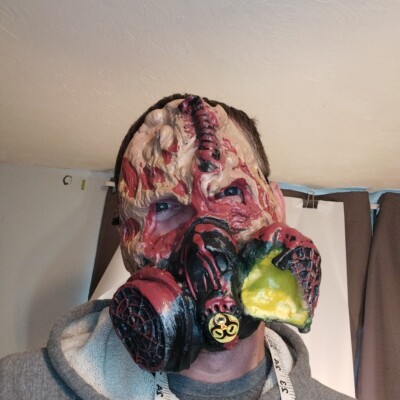 Toxic Zombie Halloween Mask