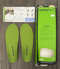 Superfeet Green Trim to Fit The Premium Insole Size A Damaged Box