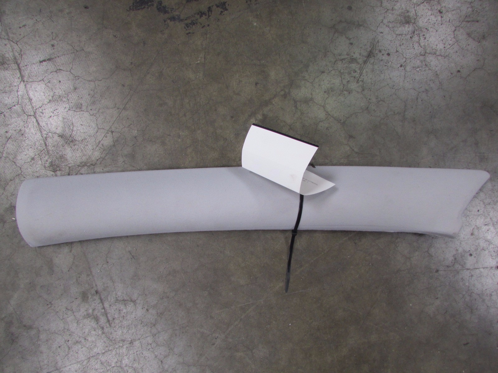 Maserati Quattroporte, LH Left A-Pillar Grey Interior Trim, Used, P/N 981354003