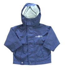 London Fog Boys Blue Lightweight Hoodie Jacket Sz 2 2T EUC
