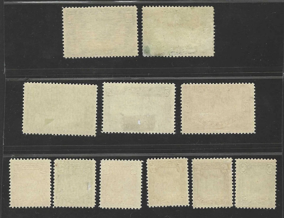 CANADA 1928-1929 SCOTT # 149-159 COMPLETE MINT SET OF 11 LIGHT HINGE - Image 2 of 2