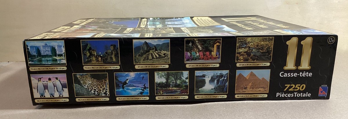 Vintage Deluxe Jigsaw Puzzles Nature Ancient Sites Fantasy 7250
