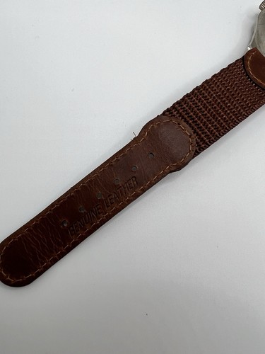 Vintage Silver Tommy Hilfiger 1500 Professional Men’s Watch Rotating Bezel Brow - Picture 15 of 19