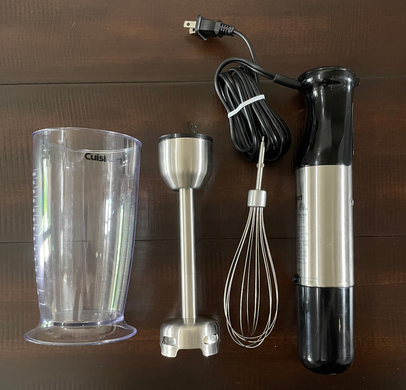 Cuisinart HB-120PC Smart Stick Variable Speed Hand Blender -Open Box