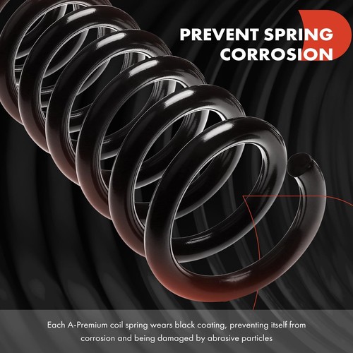 A-Premium 2x Front Coil Springs for Jeep Wrangler 2007-2017 Sport Utility 4-Door - Bild 3 von 9