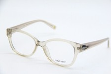 NINE WEST NW 5104 290 TRANSPARENT PEACH AUTHENTIC EYEGLASSES FRAMES 51-16