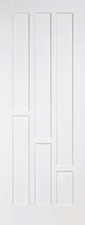 LPD Internal Coventry White Primed 6 Panel Solid Fire Rated FD30 Doors