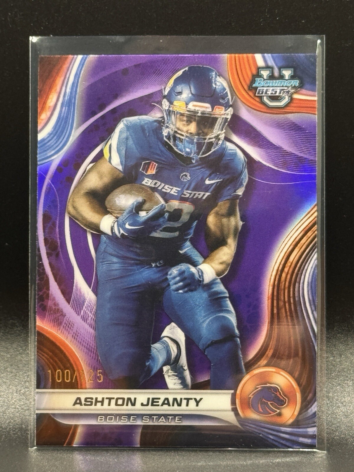 Ashton Jeanty 2024 Bowman U Best Purple #100/125