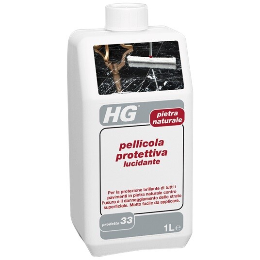 HG PELLICOLA PROTETTIVA LUCIDANTE SIGILLANTE PER PIETRA NATURALE 1 L PRODOTTO 33