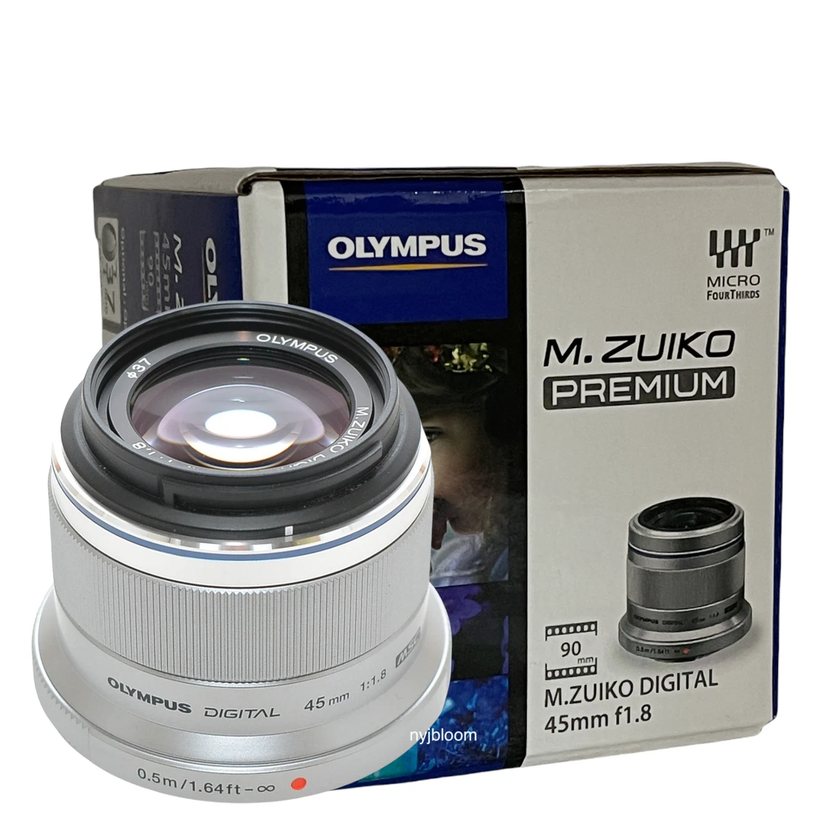 F/1.8 Camera Lenses Olympus Zuiko 45mm Focal for sale | eBay
