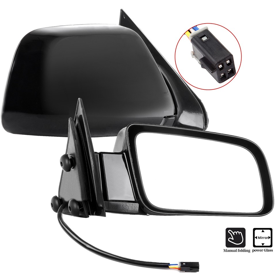 GM Truck Replacement Mirrors Pair Pair Of Power Side Mirrors For 1988 98 Chevy Gmc C K 92 99 Suburban 1029258 - Foto 7